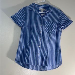 Blue and White dress shirt